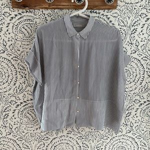 Wide Everlane Silk Top